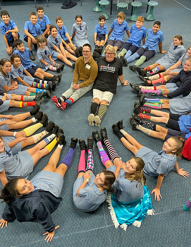 Silly Sock Day at Holy Family Primary Luddenham