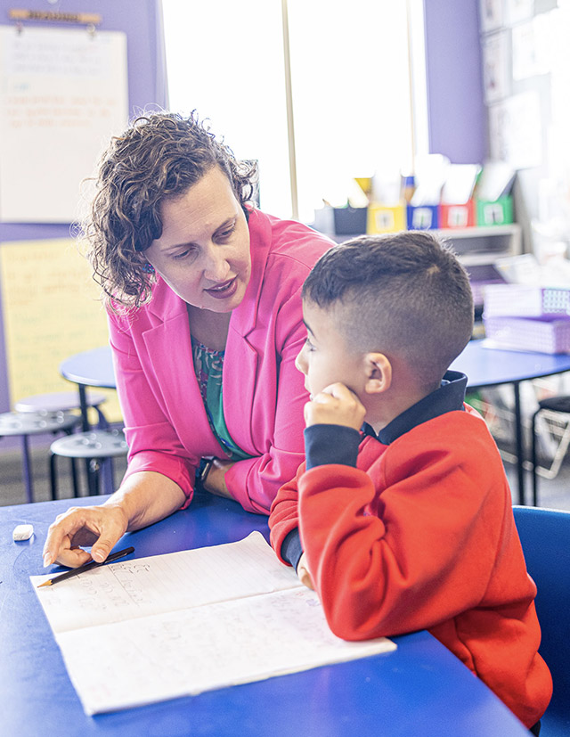 Dedicated teachers at Holy Family Catholic Primary Luddenham