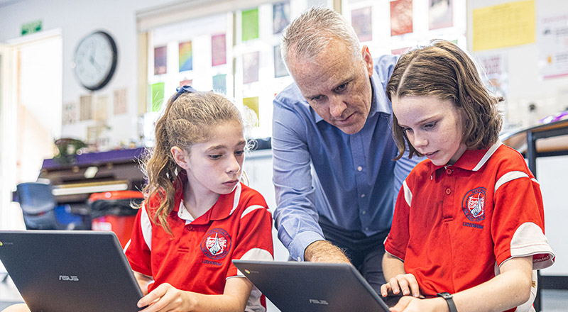 Dedicated teacher at Holy Family Catholic Primary Luddenham