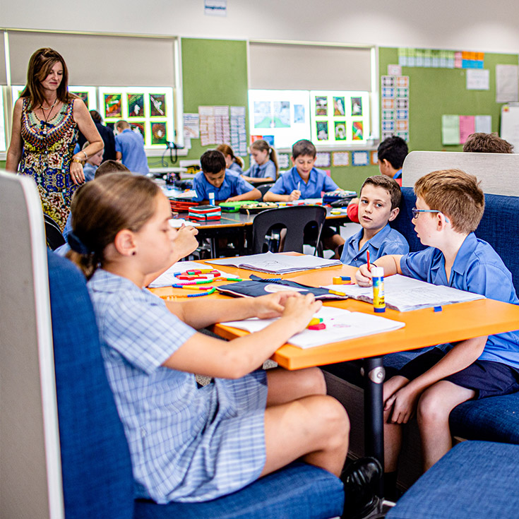 Learning spaces at Holy Family Catholic Primary Luddenham