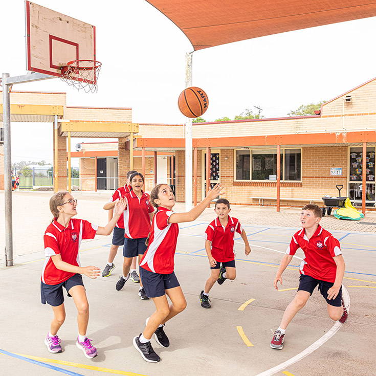 Holy Family Catholic Primary Luddenham Basketball Court