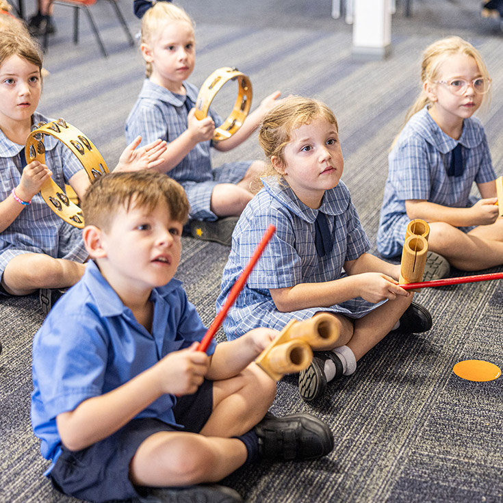 Music lessons at Holy Family Catholic Primary Luddenham